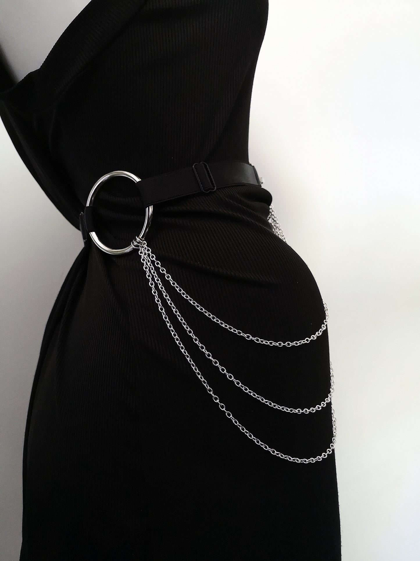 XL Ring Drape Chain Belt