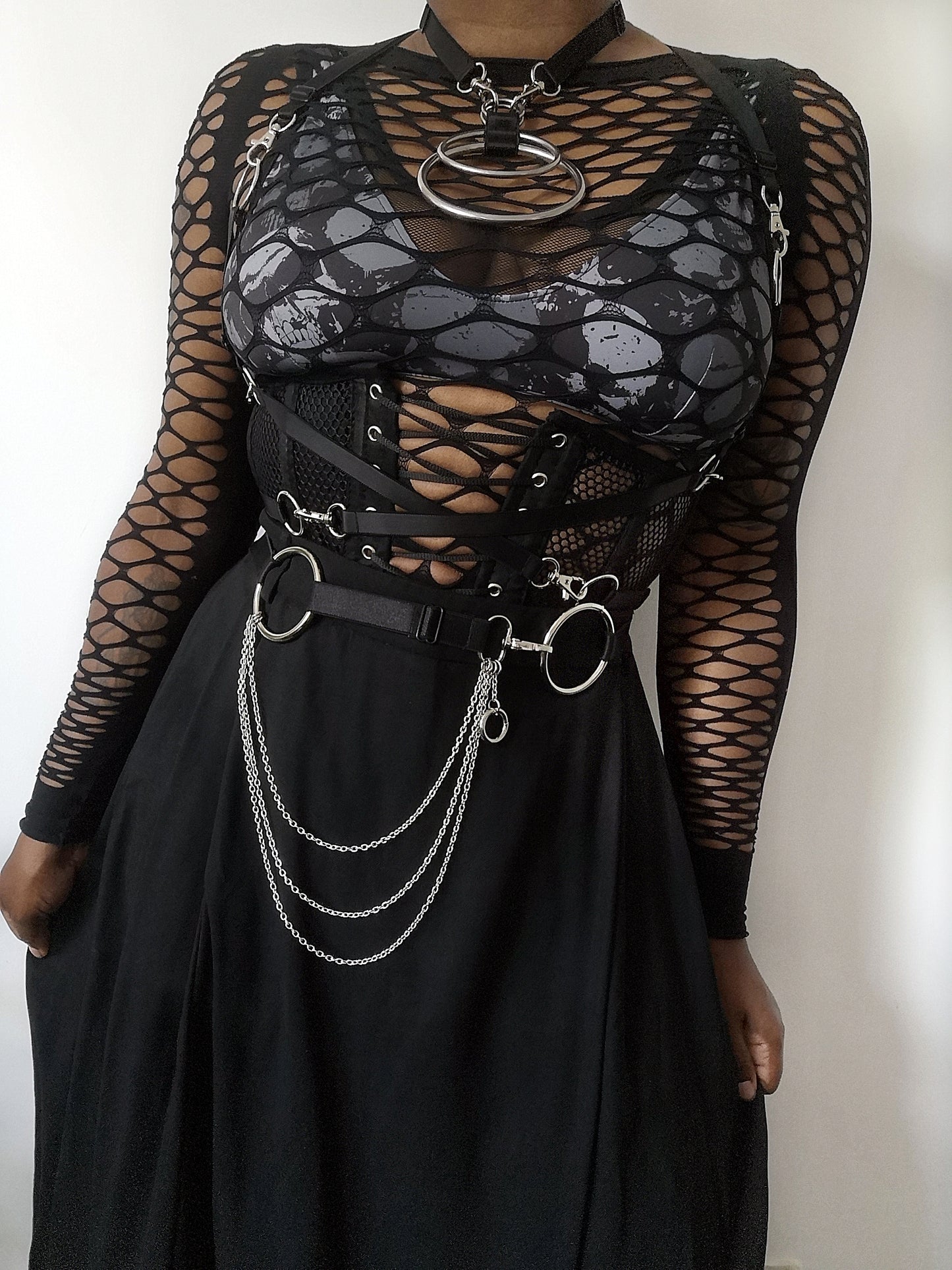 XL Ring Drape Chain Belt