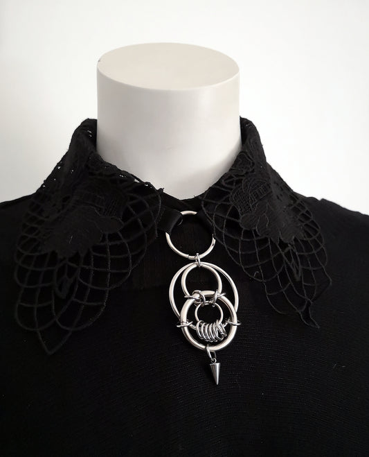 Intricate Ring Statement Choker