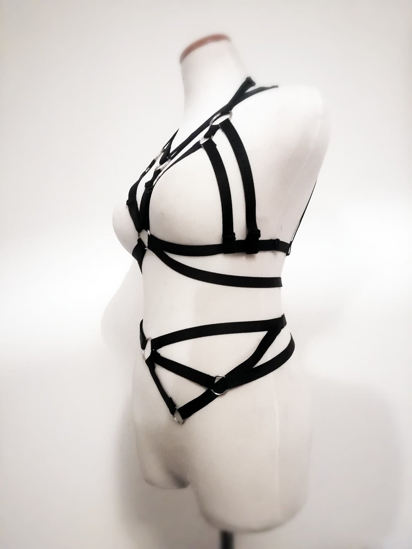 Valencia Adjustable Lingerie Harness Bra