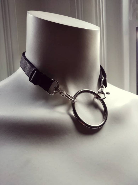 O Ring Clasp Choker (adjustable)