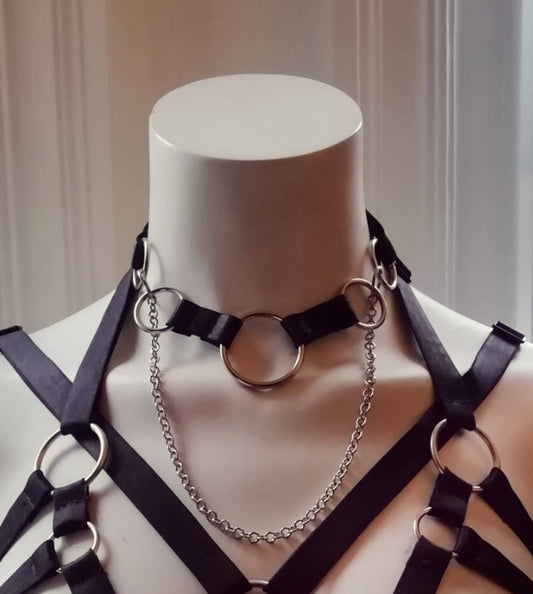 Chain Link Mini O Choker (Adjustable)