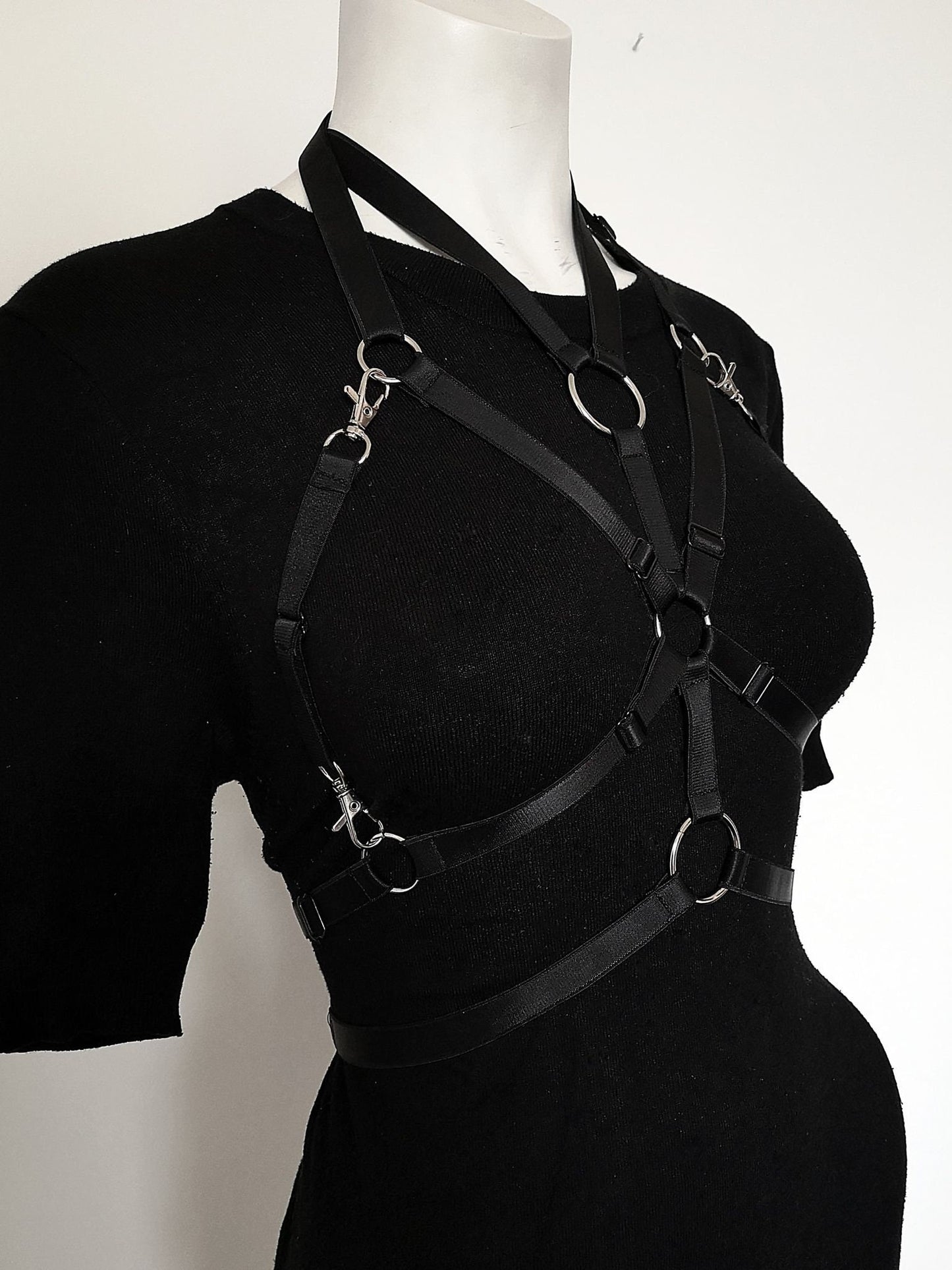 Mirror Geometric Chest Harness