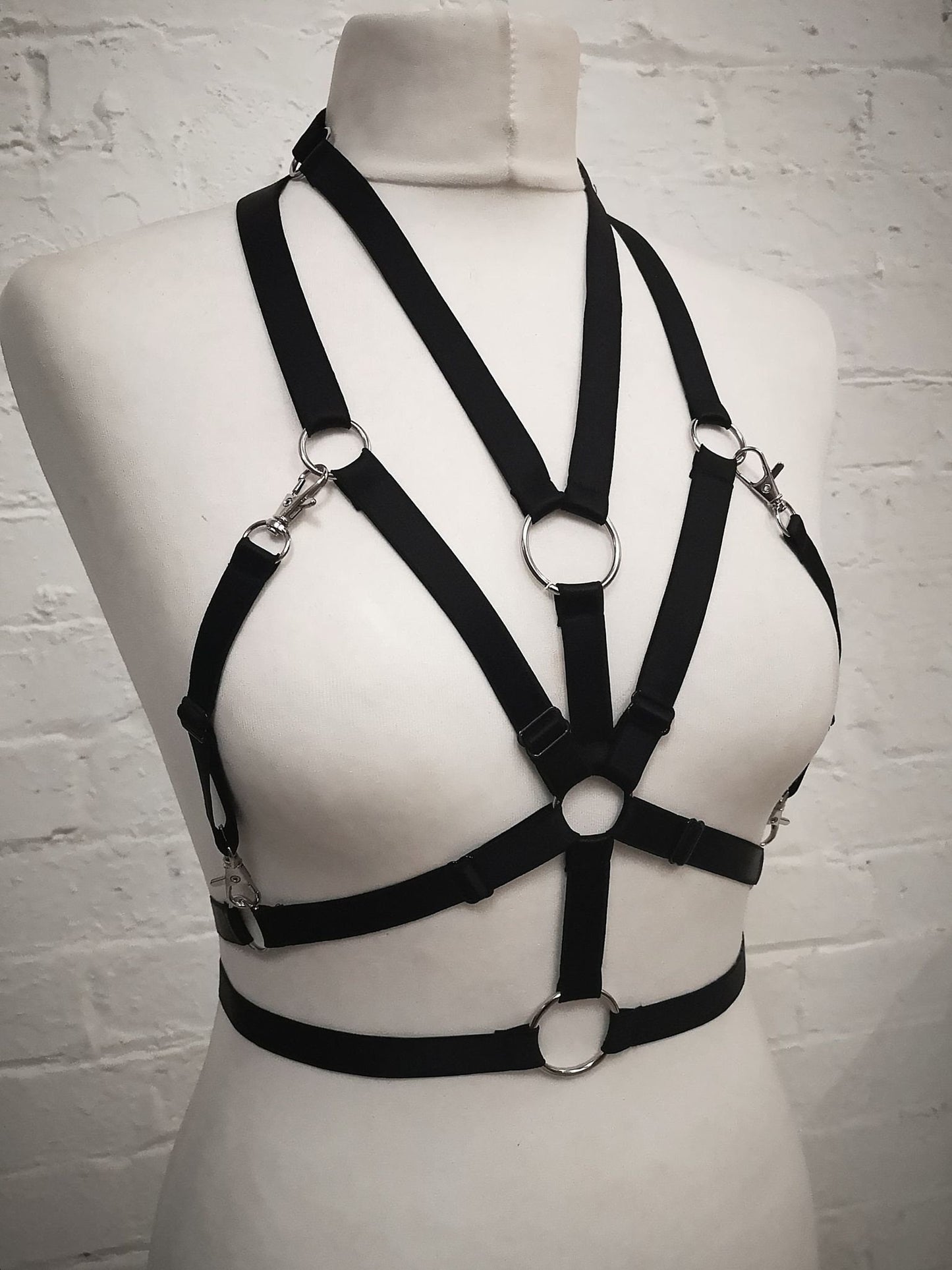 Mirror Geometric Chest Harness