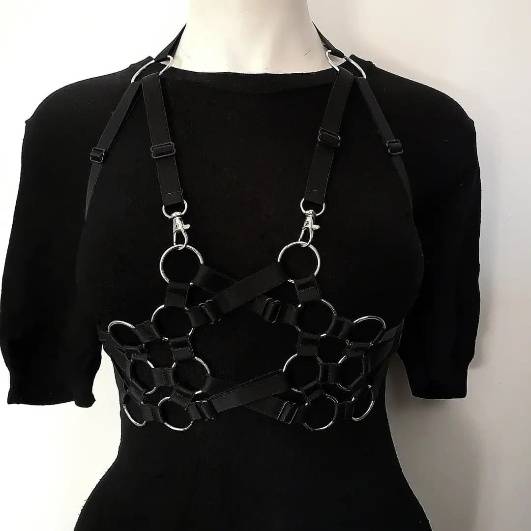 Multi-ring Upper Chest Harness (Adjustable)