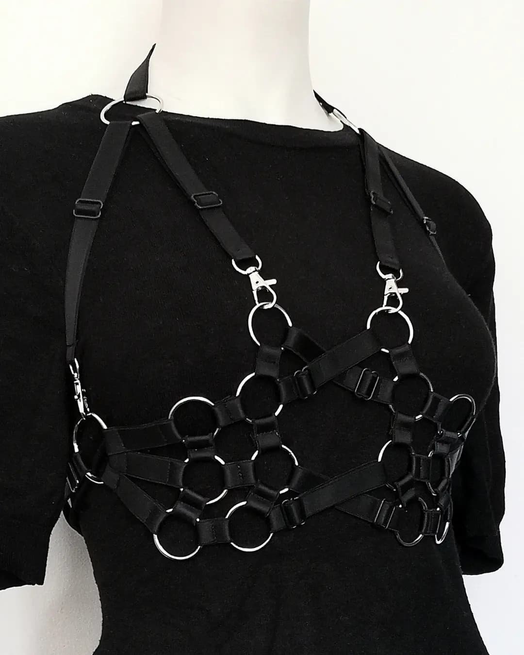 Multi-ring Upper Chest Harness (Adjustable)