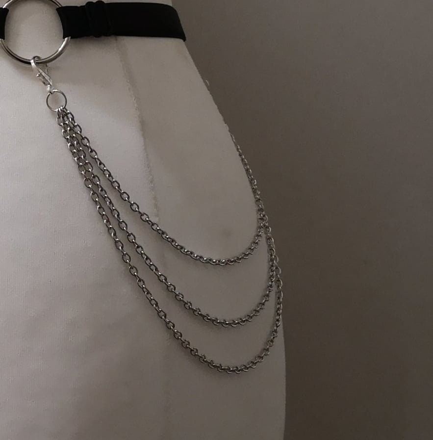 Drape Chain Attachment Silver Plated
