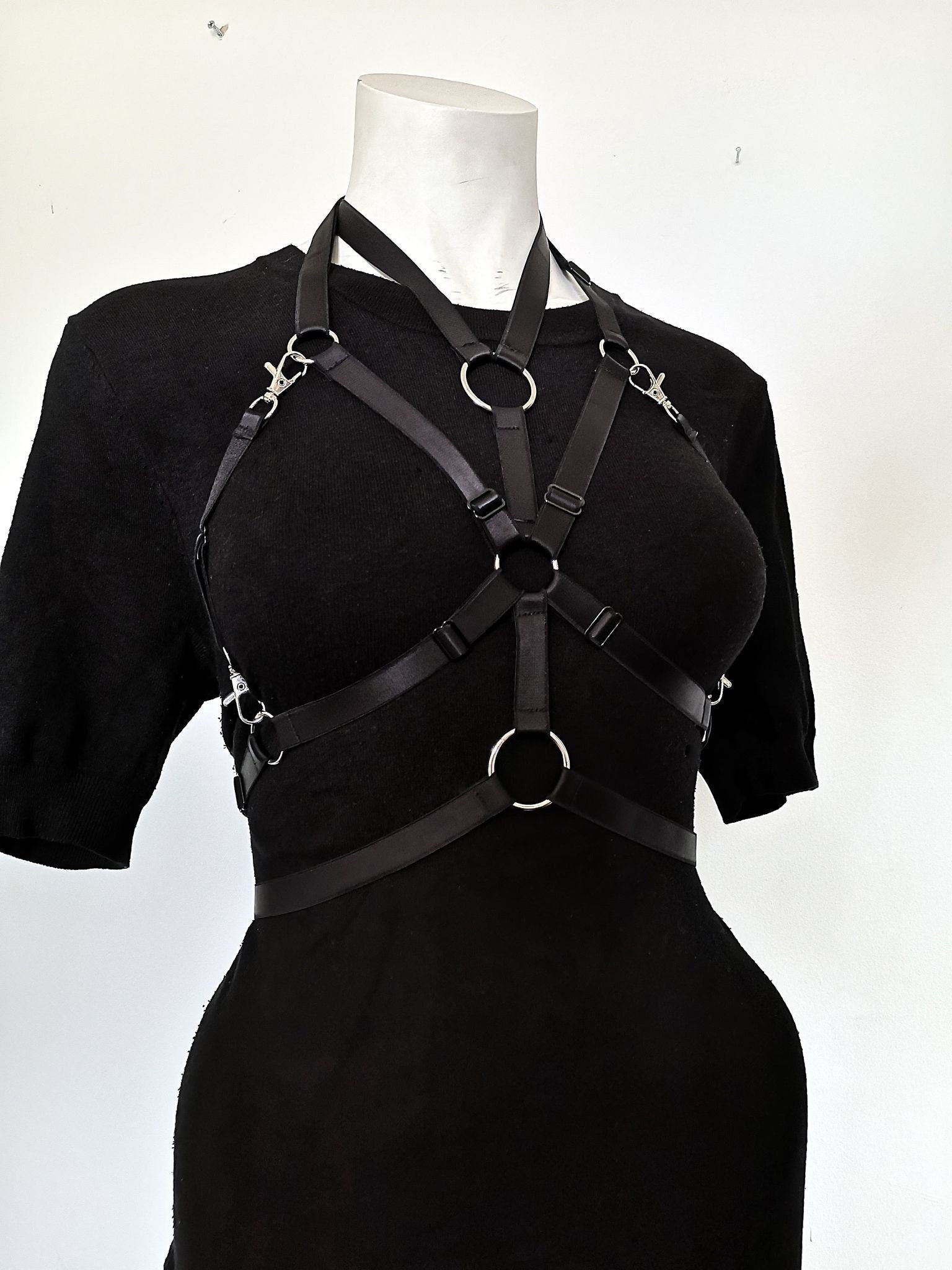 Mirror Geometric Chest Harness