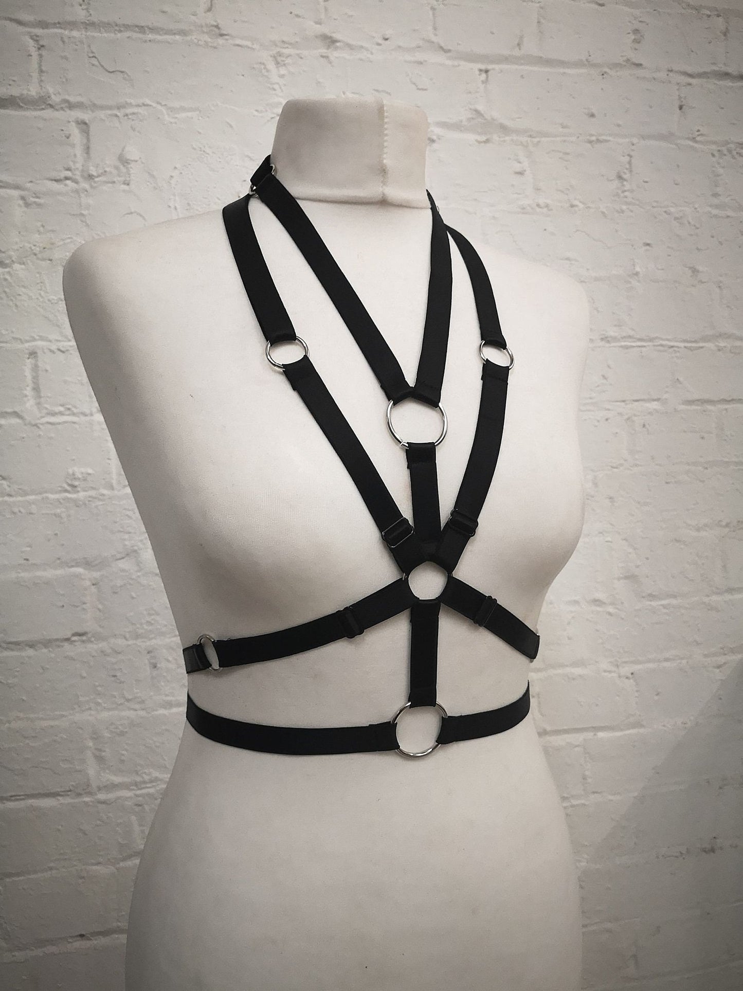 Mirror Geometric Chest Harness