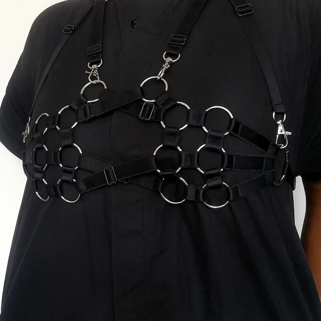 Multi-ring Upper Chest Harness (Adjustable)