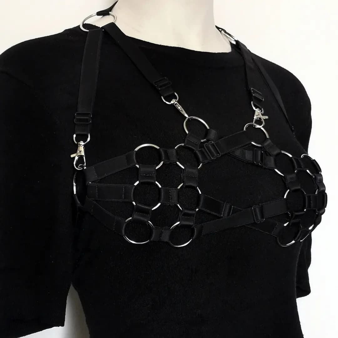 Multi-ring Upper Chest Harness (Adjustable)